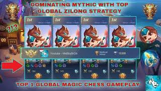 STRONGEST MID GAME STRATEGY FT. ZILONG - MAGIC CHESS BEST SYNERGY - Mobile Legends Bang Bang