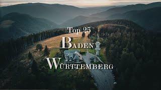  Top 25 Places To Visit In Baden-Württemberg  - 4K Drone