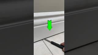 Baseboard trick #shorts #tipsandtricks #diy