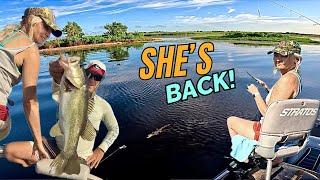 Fishing The MARSH On Johns Lake, Clermont Florida!!