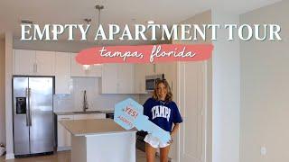 EMPTY APARTMENT TOUR TAMPA, FLORIDA || waterfront, 2 bed/2 bath, 5 closets