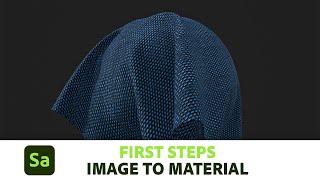 Substance 3D Sampler First Steps: Image to Material | Adobe Substance 3D