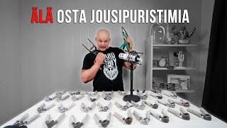 Älä osta jousipuristimia | Puristusvoima