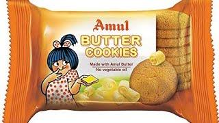 AMUL BUTTER COOKIES REVIEW IN HINDI। अमूल बटर कुकीज। BUTTER COOKIES RECIPES। AMUL PRODUCT। #cookies