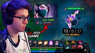 Miracle- played his LAST game of the Year 2024 PERFECT no deaths