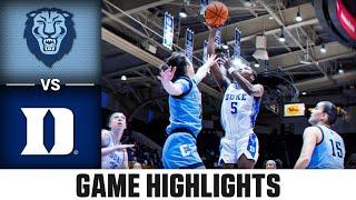 Columbia vs. Duke Game Highlights | 2024-25 ACC Women's Basketball