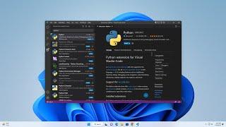 How to Setup Python in Visual Studio Code on Windows 11