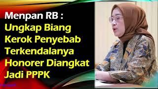 Menpan RB Ungkap Penyebab Terkendalanya Pengangkatan PPPK