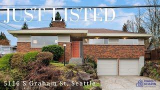 Just Listed at 5116 S Graham St, Seattle