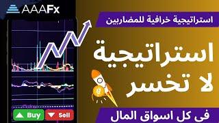 استراتيجية تداول لاتخسر لكل أسواق المال | أقوى استراتيجية تداول سكالبينج .