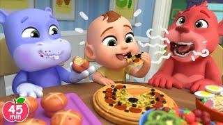 I'm Hungry! | Tummy Song with Animal Friends +More Lalafun Nursery Rhymes & Original Kids Songs