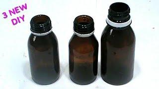 3 ideas for creative disposal of medicine bottles | Best out of waste | DIY arts and crafts