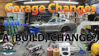 | Datsun 240z DESIGN CHANGE | GARAGE UPGRADE