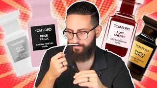 TOP 5 TOM FORD FRAGRANCES I DON'T OWN (AND WHICH ONE I'M BUYING NEXT)! ROSE PRICK, LOST CHERRY, ETC.