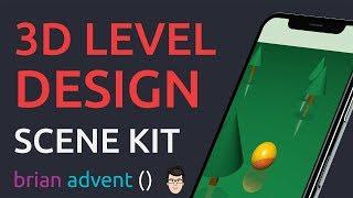 iOS Swift 4 Game Tutorial: Create 3D Levels with SceneKit Editor 