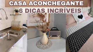 06 dicas incríveis pra transformar uma casa sem graça num lar aconchegante | casa limpa