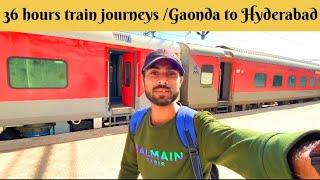 Train Journey Vlog || Gonda Jn to Hyderabad Telangana || Merajanwarvlogs