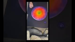 Neon Weave painting by Nick Metcalf Time Lapse