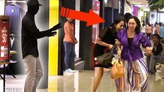 Jadi Patung Hidup! Epic Mannequin Prank Indonesia! Ngagetin Orang pura2 jadi patung!