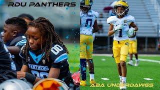  ABA UNDERDAWGZ VS RDU PANTHERS 10U | GEORGIA YOUTH FOOTBALL | D 1 NATION SUNDAYSHOWCASE