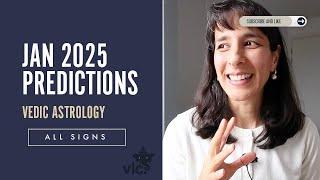 January Predictions 2025 // Vedic Astrology, All Signs