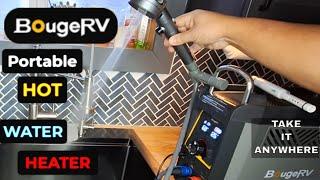 Off Grid Hot Water Anywhere - Endless On Demand Propane Hot Water Heater - By BougeRV