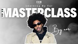 Learning By Ear // Listen to the VOCAL MEDLODIES // Brent Faiyaz - Circles  