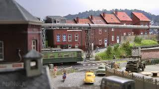 Märklin-Modellbahn-Diorama Quai 12: Belgische Modelleisenbahn-Romantik in Spur H0