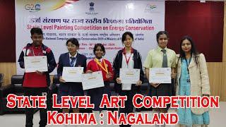 State Level Art Competition Kohima Vlog #vlog #dailyvlog #kohimanagaland #artcompitition #art