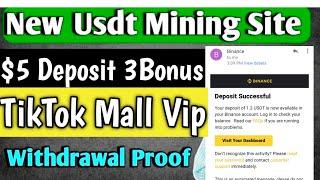 Tiktok-mall.vip is the most popular short video platform in the world | best USDT mining website!!