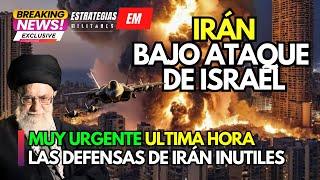 NOTICIAS ISRAEL | URGENTE ISRAEL LANZA ATAQUE AÉREO SOBRE IRÁN  | CAPITAL TEHERÁN EN LLAMÁS