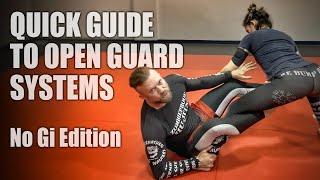 Quick Guide to Open Guard Systems | No Gi Edition