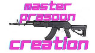 How to make AK 203 from cardboard || Master Prasoon Creation ||