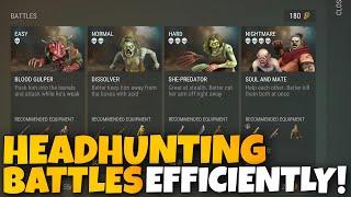 HOW TO DO HEADHUNTING BATTLES EFFICIENTLY? - HEADHUNTING EVENT - Last Day on Earth: Survival