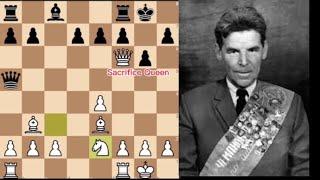 The Greatest Queen Sacrifice Of All Time || Nezhmetdinov vs Chernikov (1962)