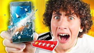 Provo il PEGGIORE SMARTPHONE da 1 STELLA SU AMAZON! *fa schifo?*