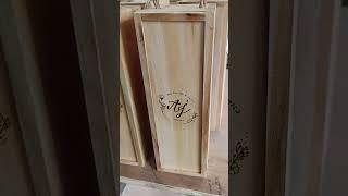 wine box #woodwooding #woodworking #creative #diy #happy