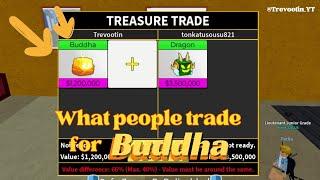 What people trade for BUDDHA! Dragon? Offers with Ratings!⭐