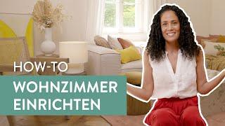 Wohnzimmer einrichten | 5 Tipps für Euer Zuhause