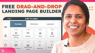 How to Create a Landing Page (FREE Landing Page Builder)