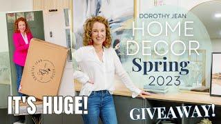 Dorothy Jean Spring Home Decor 2023 Box + GIVEAWAY | GORGEOUS Spring Home Decor