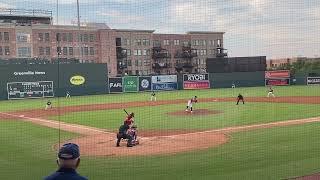 Juan Daniel “JD” Encarnacion Strikes Out Alvarez in ⬆️5 - Rome Braves vs. Greenville Drive 7/7/2023