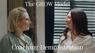 How to use The GROW Model Coaching Demonstration