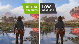 Star Wars Outlaws - ULTRA vs LOW Graphics Comparison (4K)
