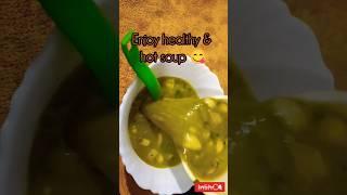 Healthy & Hot Soup without cornstarch #food #youtubeshorts #life #style