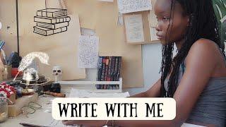 Write with Me - Writing Inspiration - Writing Vlog - Writing ASMR - Day in the life of a writer