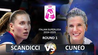 Scandicci vs Cuneo | Italian Volleyball LVF SerieA1 2024/2025