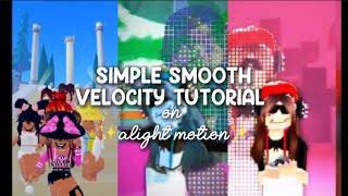 how to make a smooth velocity edit in alight motion || PiinkxFxiry