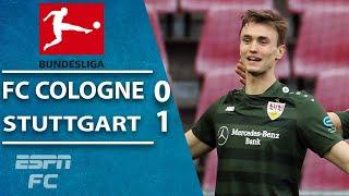 Stuttgart back to winning ways with 1-0 Cologne defeat | ESPN FC Bundesliga Highlights