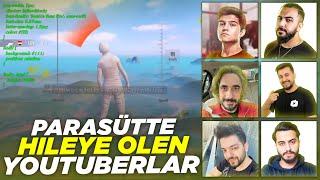 PARAŞÜTTE HİLEYE ÖLEN YOUTUBERLAR | MEZARCI, BARIŞ G, ERSİN YEKİN,  DOCH, VURAL ÜZÜL | PUBG MOBILE